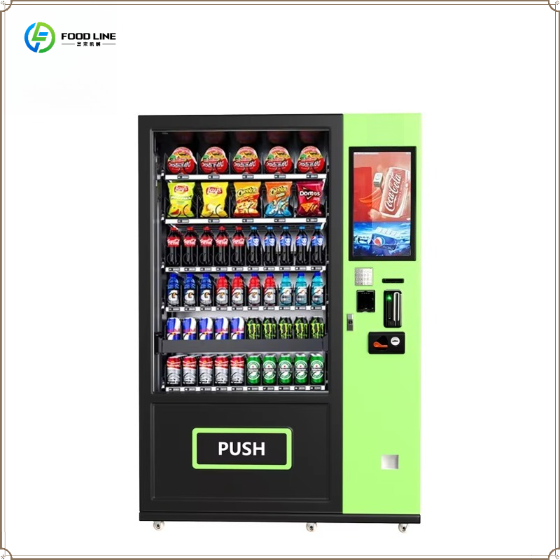 Food Snacks Drinks - Automatyczny inteligentny automat vendingowy na jedzenie
