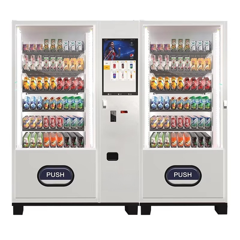 Food Snacks Drinks - Automat do sprzedawania zimnych napojów, inteligentny