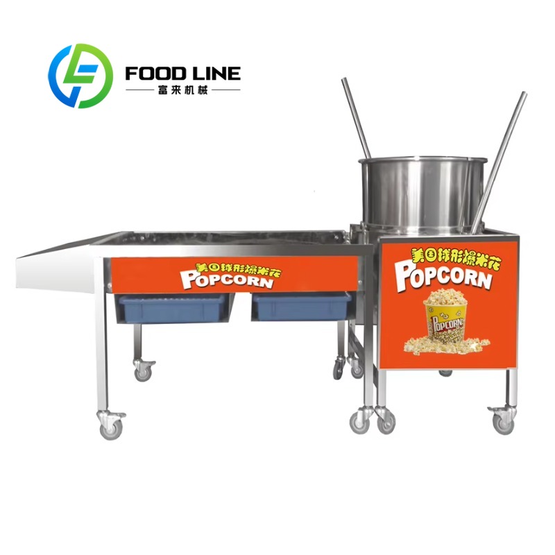 Food Evening Snacks - Maszyna do robienia popcornu karmelowego zapewnia