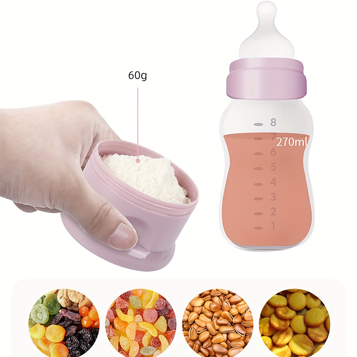 Pojemnik na mleko w proszku dl – Food Snacks For 1 Year Old recenzja i cena