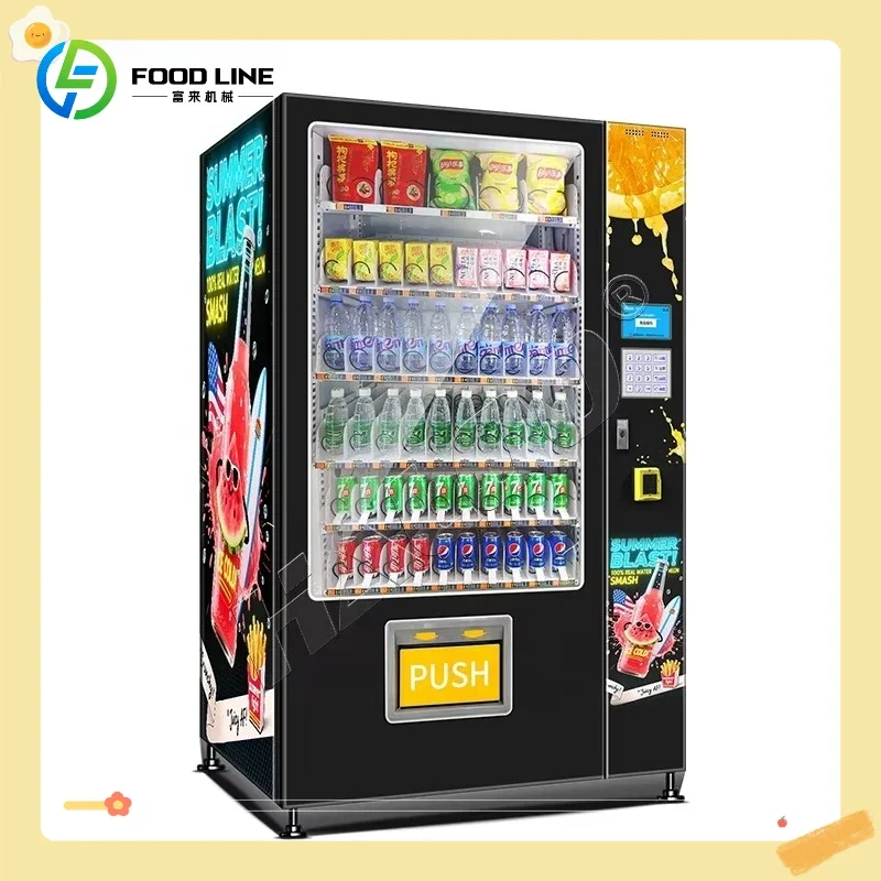 Automat do sprzedaży przekąsek – Food Snacks Drinks recenzja i cena